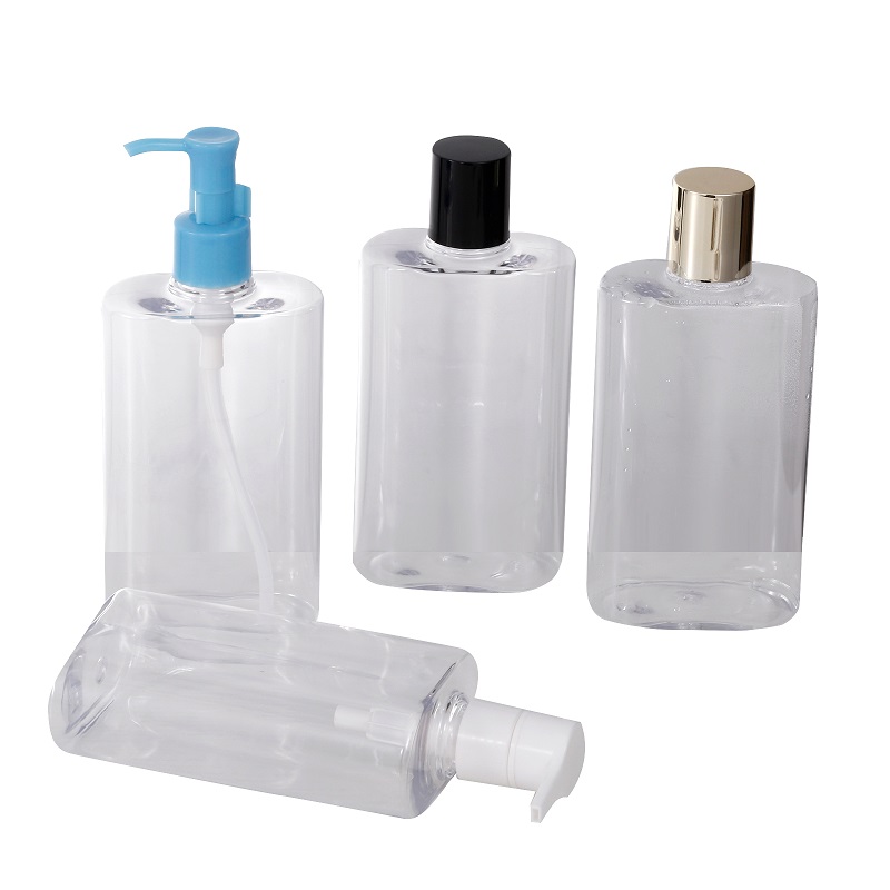 300ml clear plastic bottle