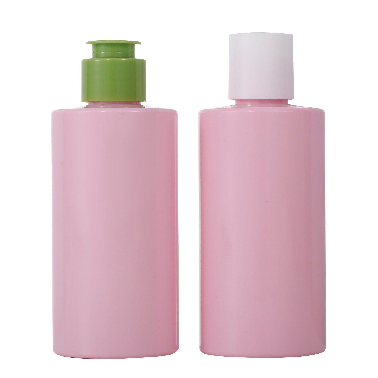 200ml pink plastic bottle