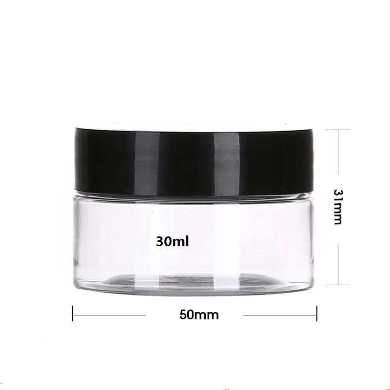 1oz plastic packaging jar