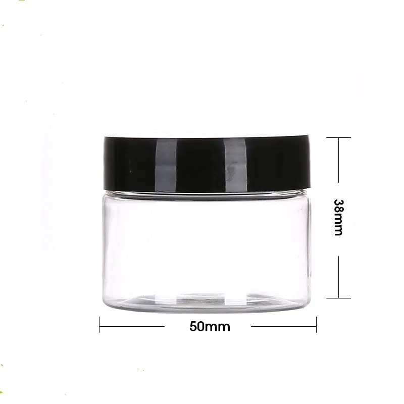plastic pet jars with lids