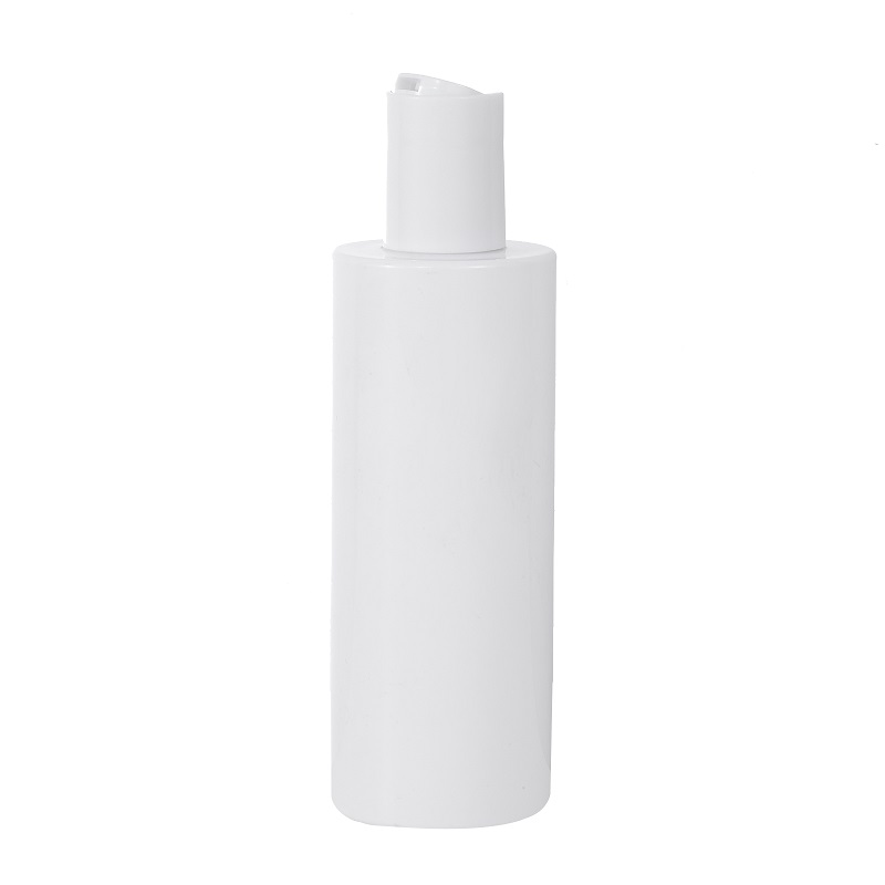 250ml white pet plastic bottle