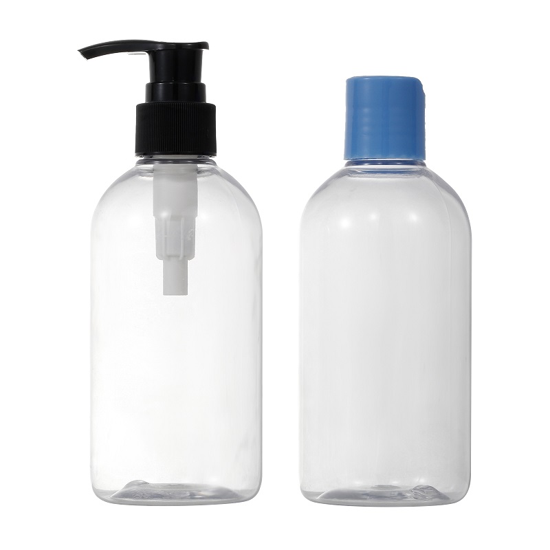 250ml clear pet packaging bottle