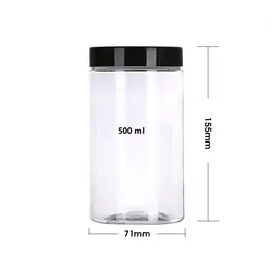 500ml pet jars