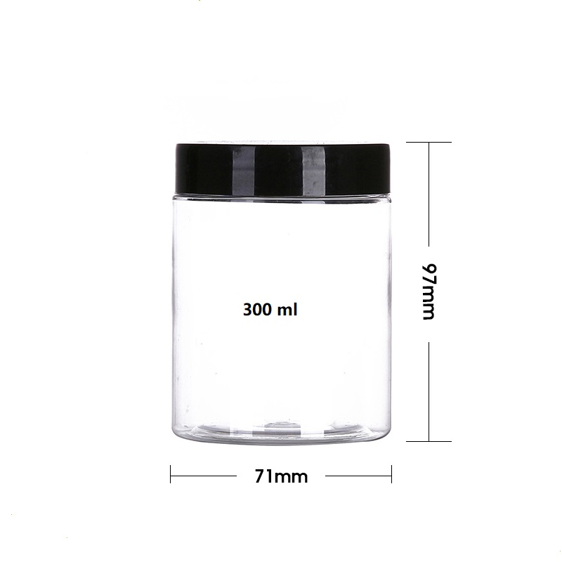 10oz empty cosmetic packaging jar