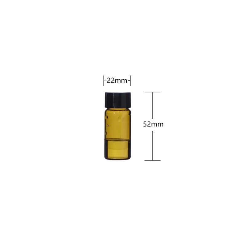 10ml amber glass bottle