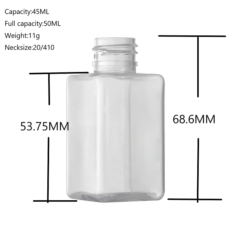 50ml pet bottles