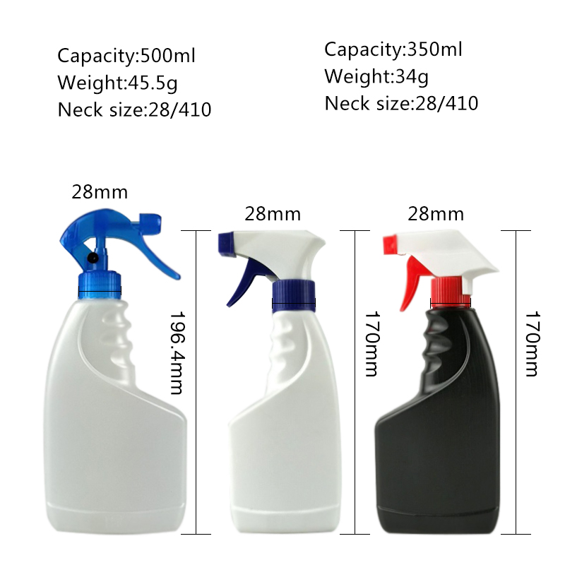 bottle with trigger sprayer