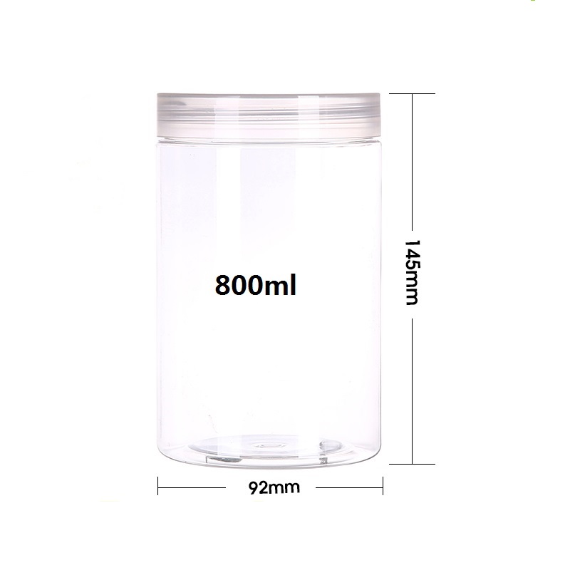 800ml pet jar