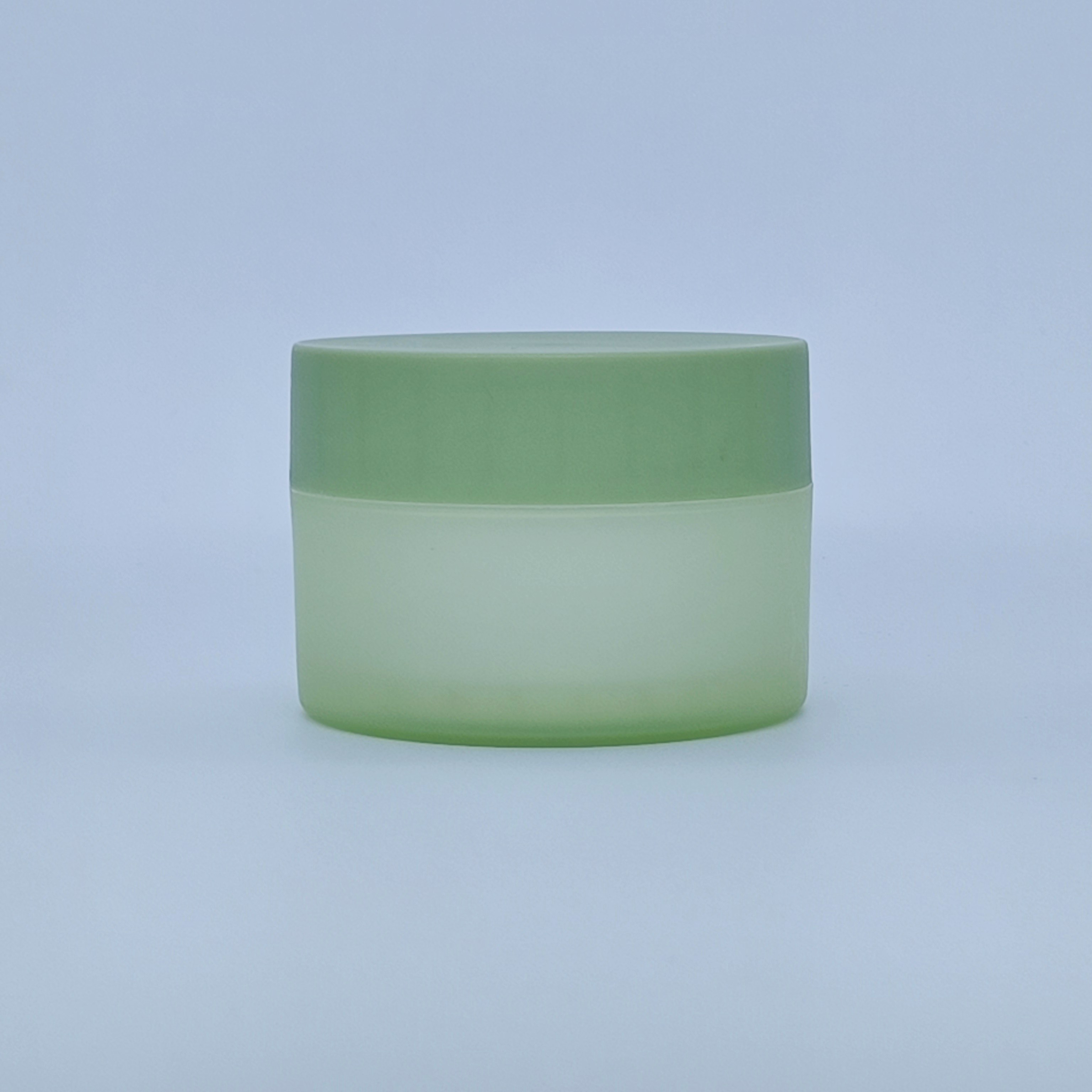 cosmetic face cream jars
