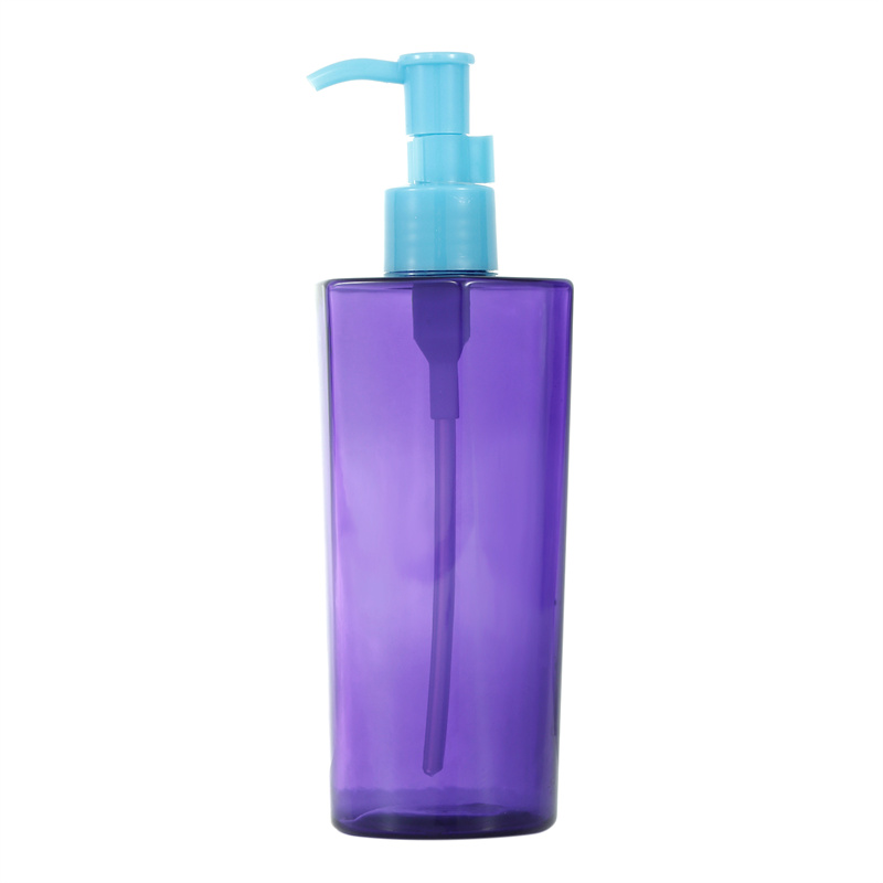 purple PET Plastic bottle