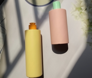 Eco Friendly Colorful Plastic Body Cream Pump Bottle