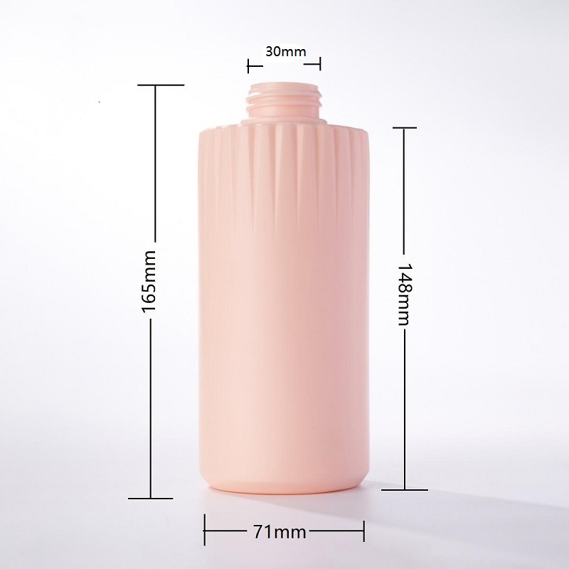 Eco Friendly Custom Pink Shampoo Empty 300ml 500ml Large Lotion Bottle  Plastic Pet Plastic Hair Product Bottles and Containers - China Cosmetic  Container, Cream Jar