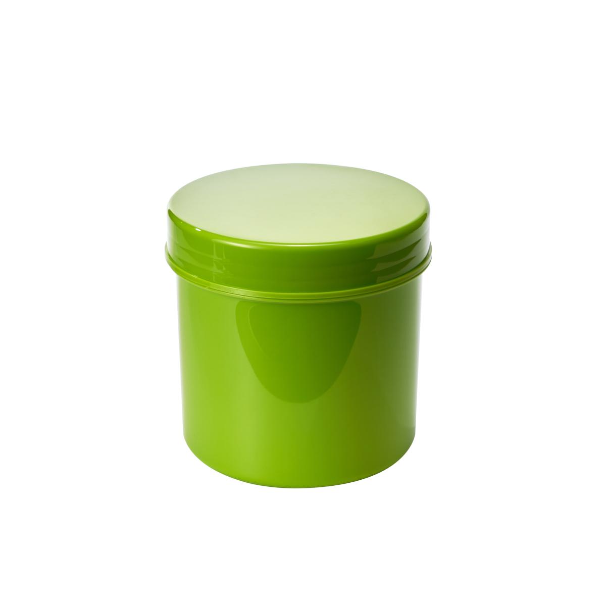 Green Plastic Jar