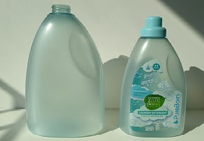 1000ml PET plastic laundry detergent bottle