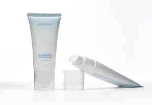 50ml face cream tube with pump head