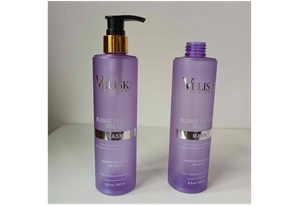 New Choices for Cosmetic Packaging: 250ml Purple Silk Screen PET Packaging Bottom